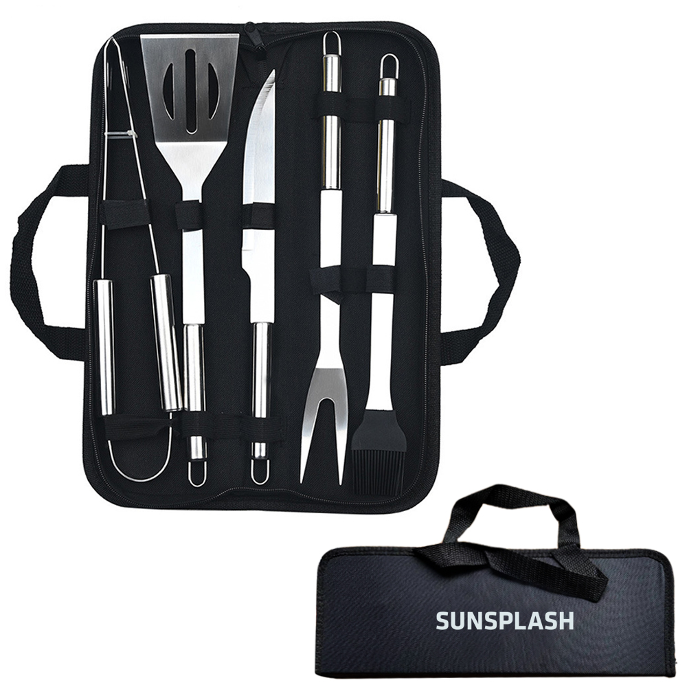 5-Piece Portable BBQ Set