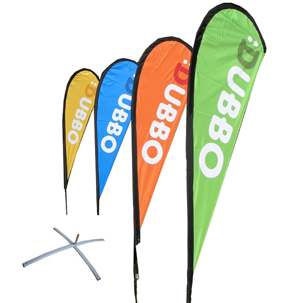 11' Custom Single Teardrop Flag