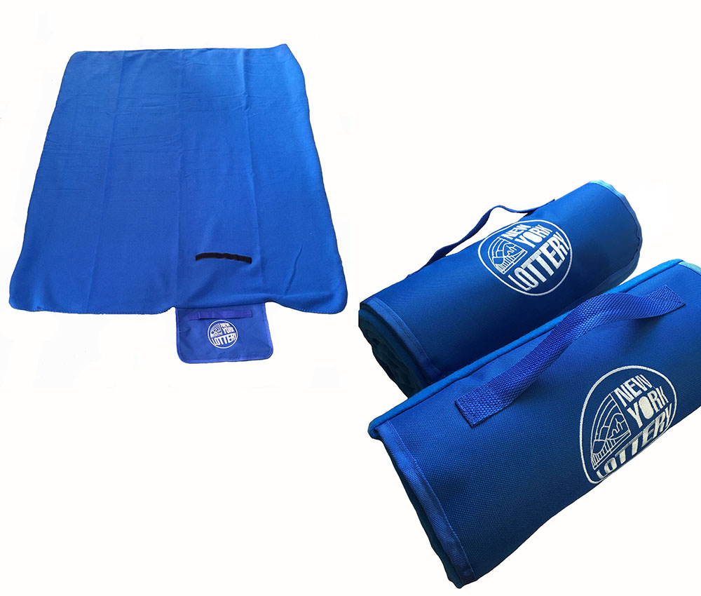 Fleece Roll-Up Custom Blanket