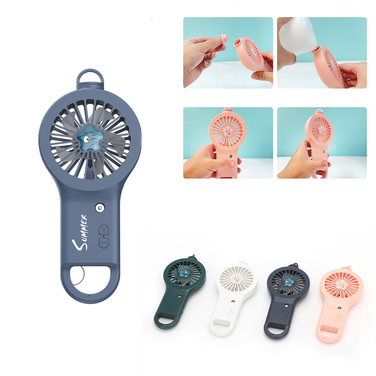 Handheld Fan Misting Fan