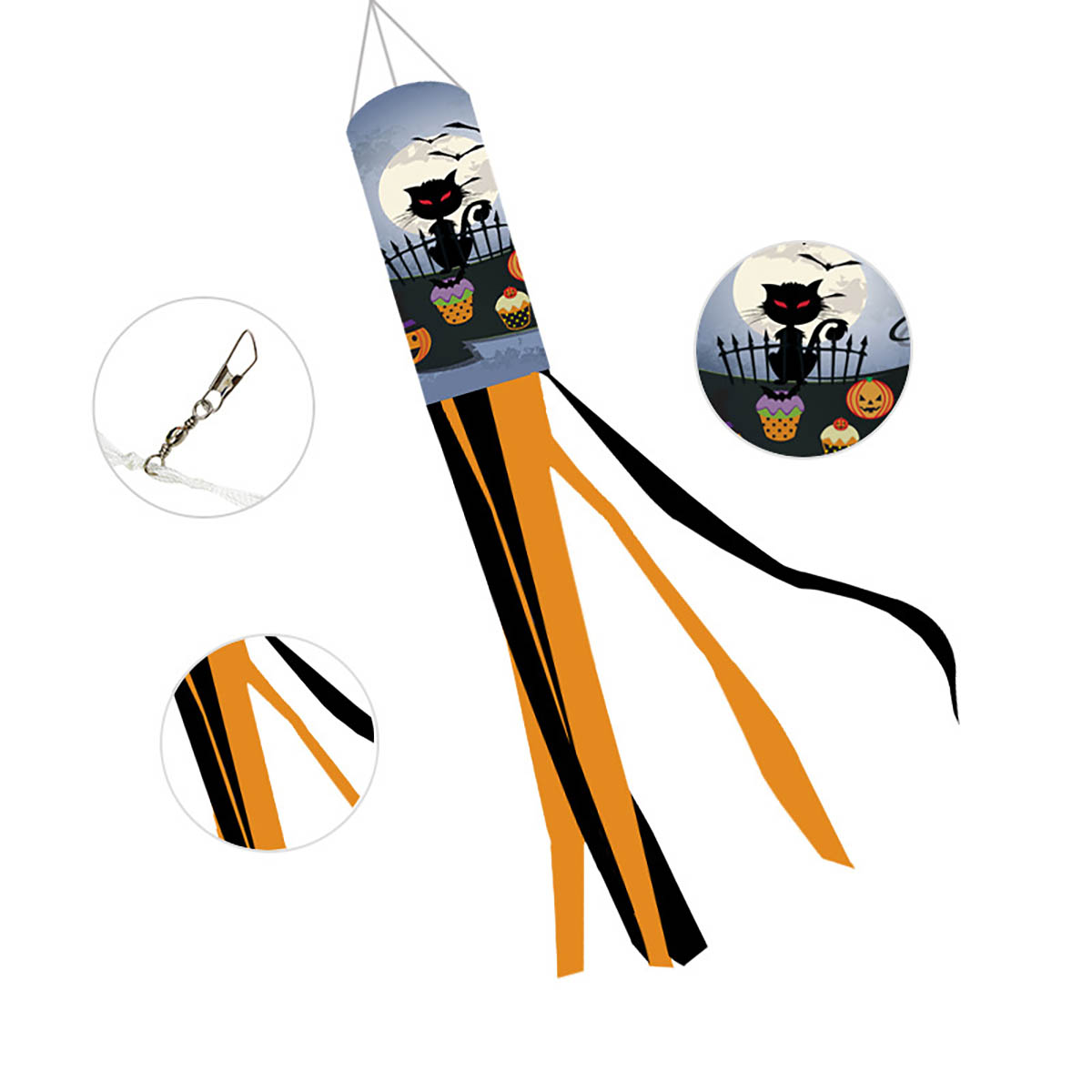 Halloween Christmas Windsock