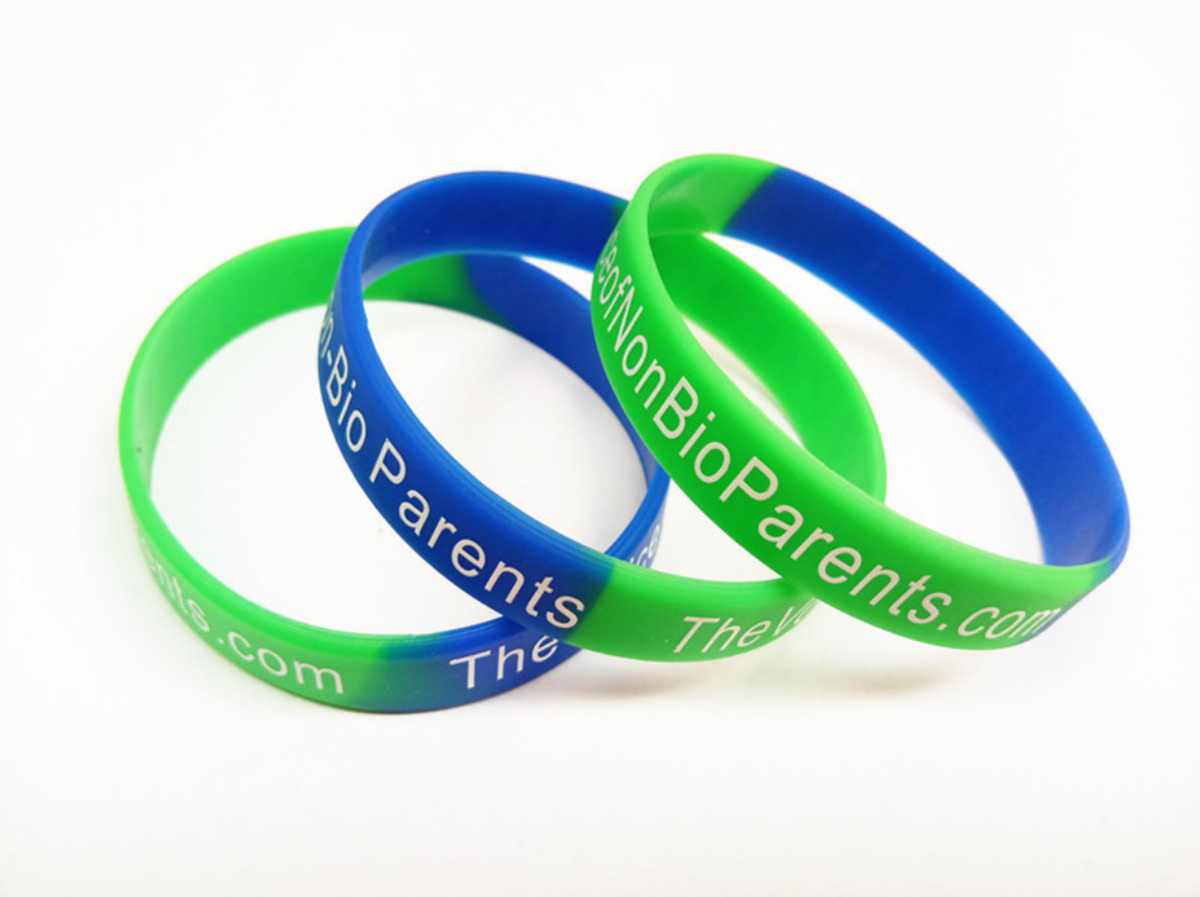 Silksreen Printed Silicone Wristband