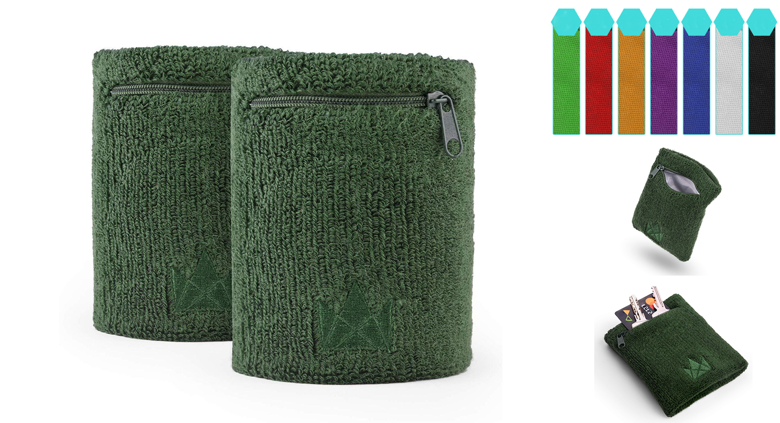 Wristband with Pocket