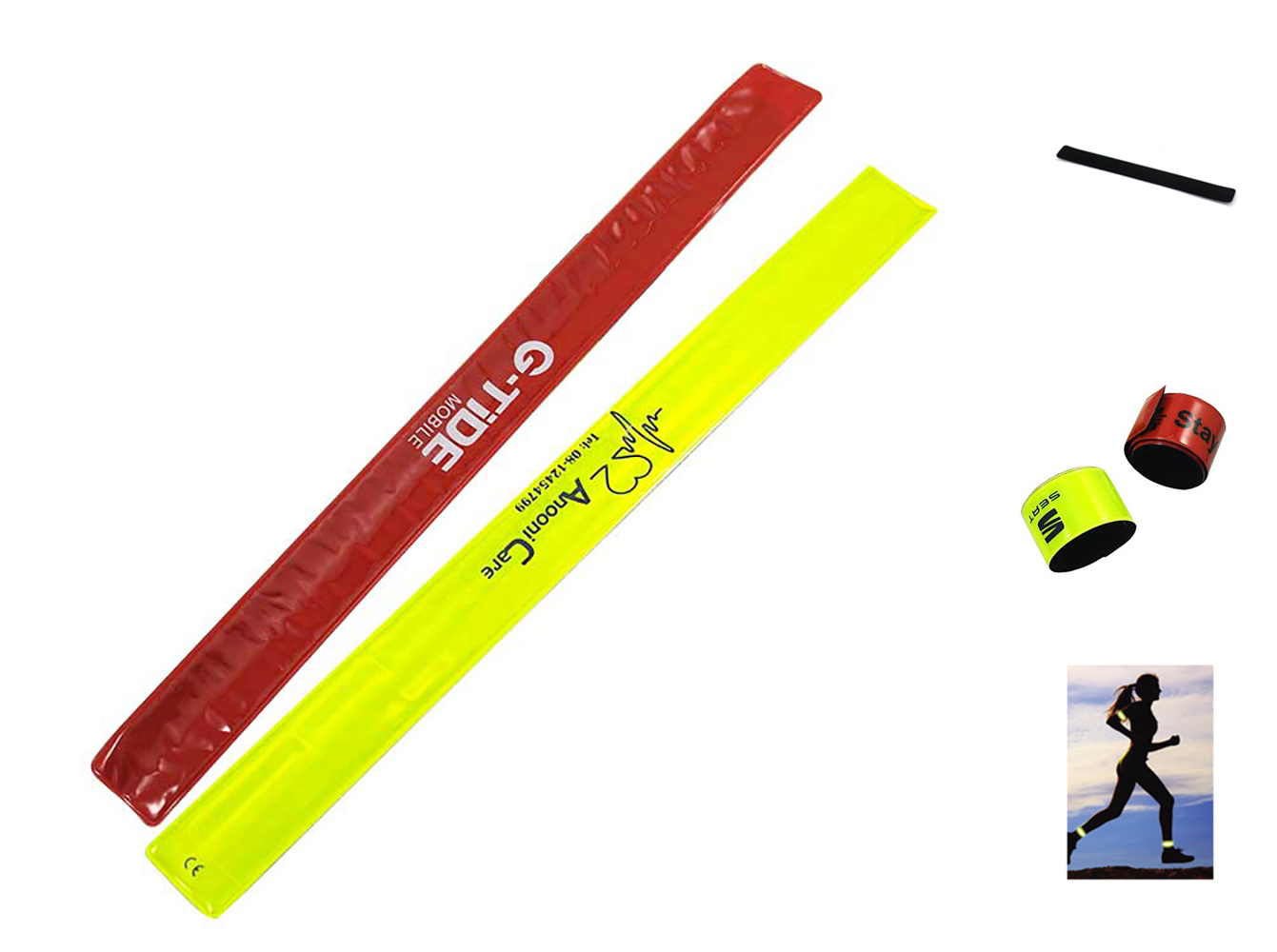 Reflective Slap Wristband