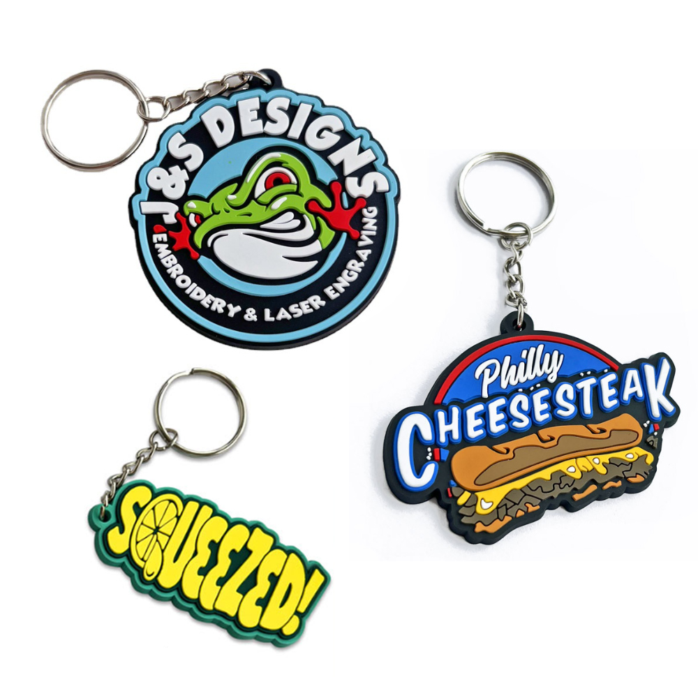 Custom 2D/3D Soft PVC Keychains
