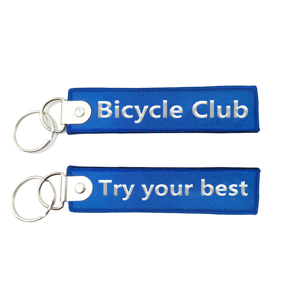 Embroidery Fabric Key Chain
