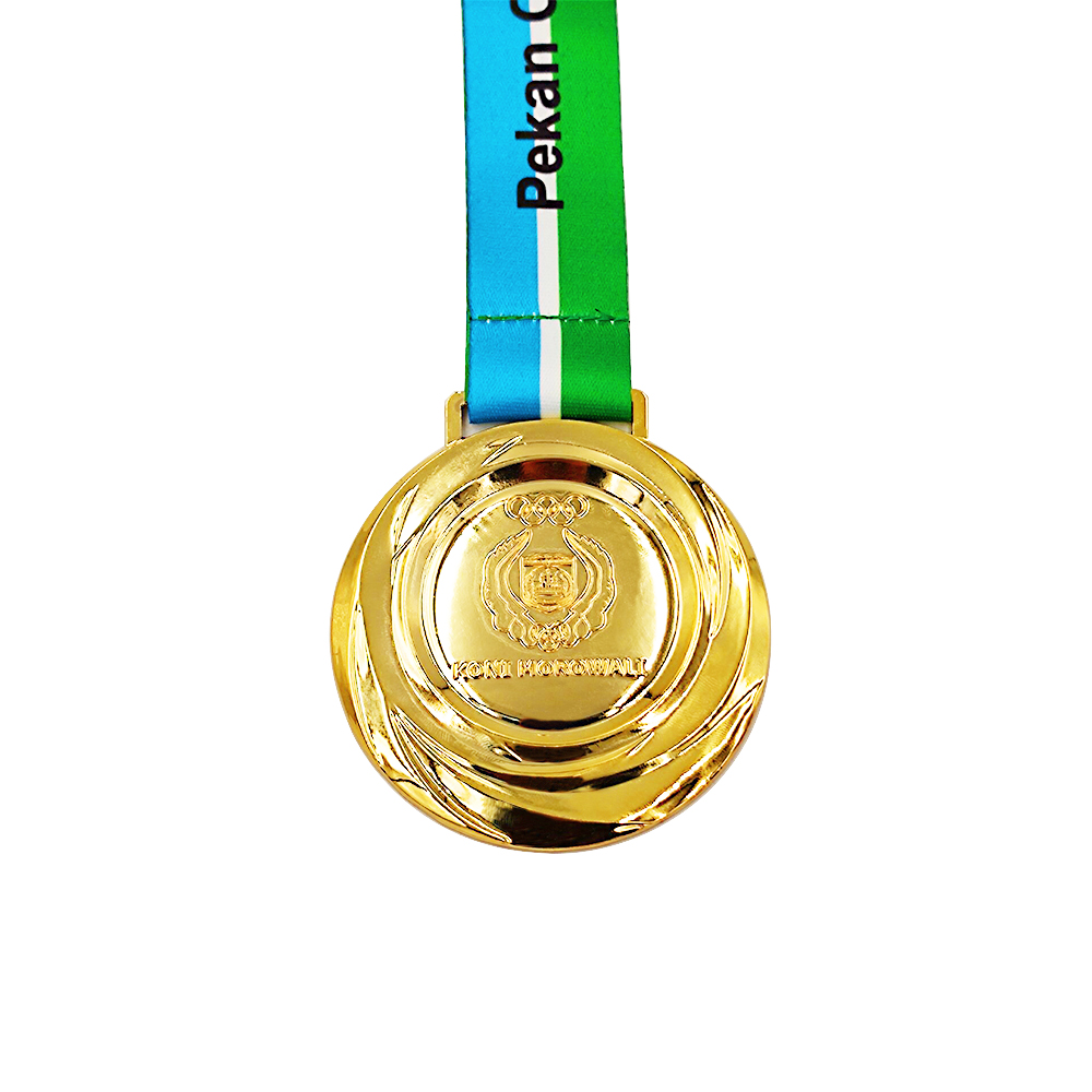 Custom Bright Gold Medallion