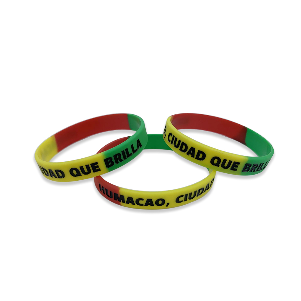 Multicolor Mixed Silicone Bracelet