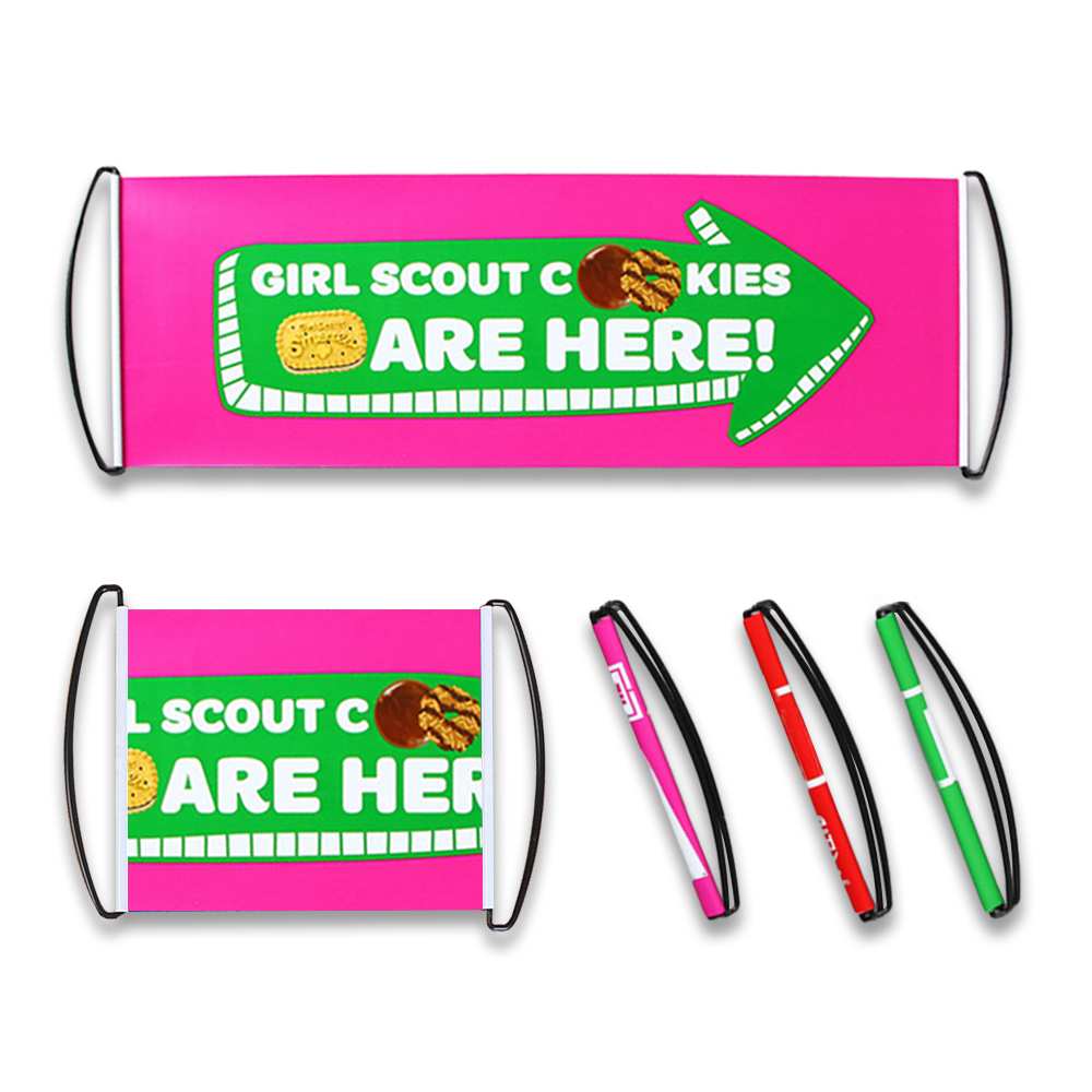 Retractable Hand Roll Banner