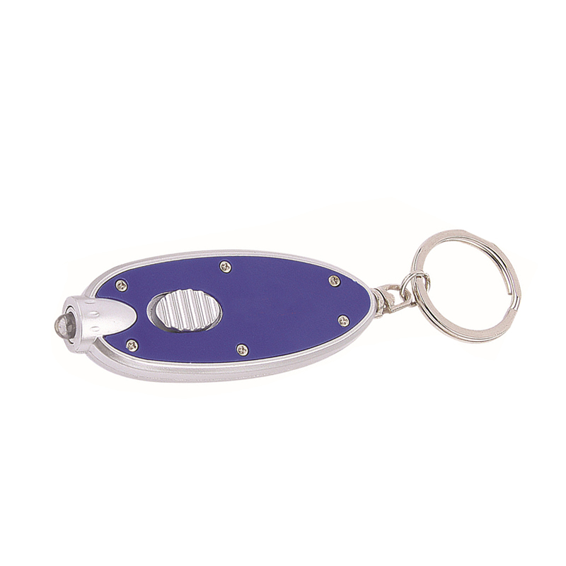 Oval Led Key Chain