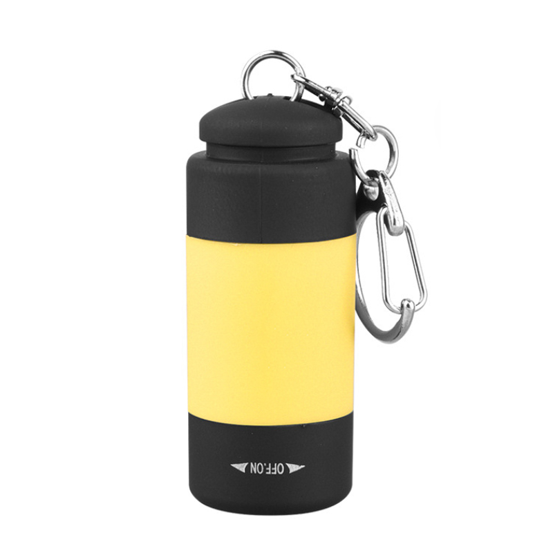 Mini USB Rechargeable Flashlight Keychain