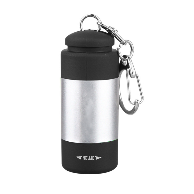 Mini USB Rechargeable Flashlight Keychain