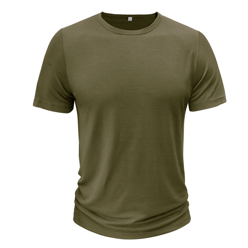 Round Necked Men's T-shirt