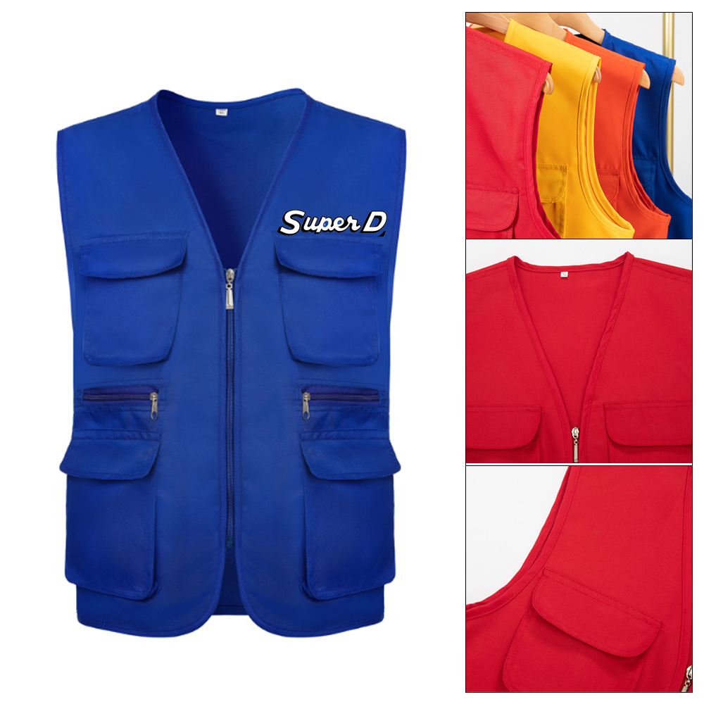 Multi-pocket Volunteer Campaign Vest