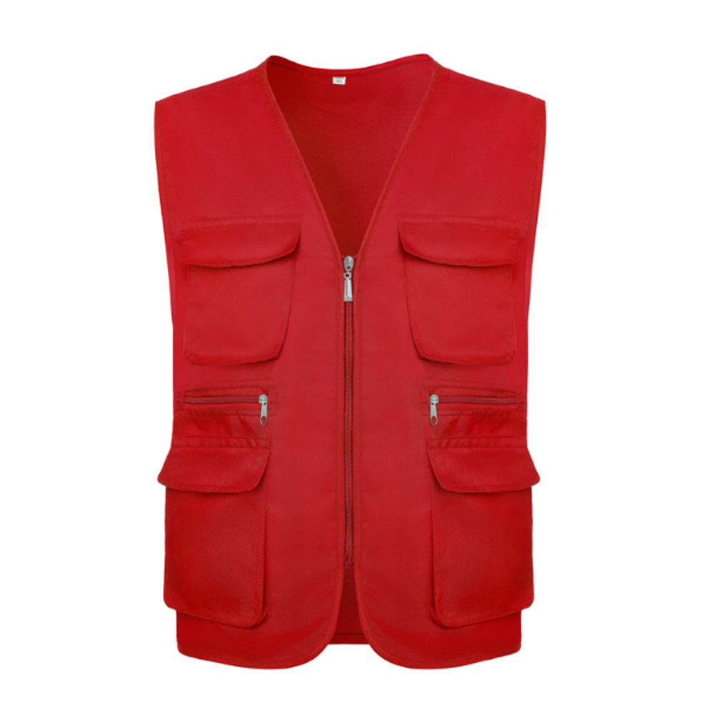 Multi-pocket Volunteer Campaign Vest