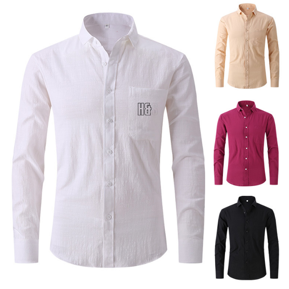 Men's Long-sleeved Business Shirt