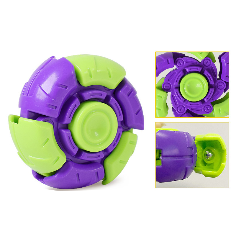 Custom Three-finger Carrot Fidget Spinner
