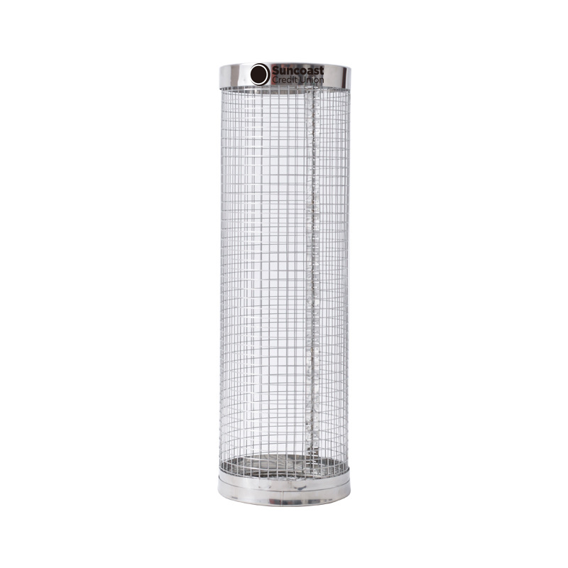 Cylindric Scrollable Grill Basket