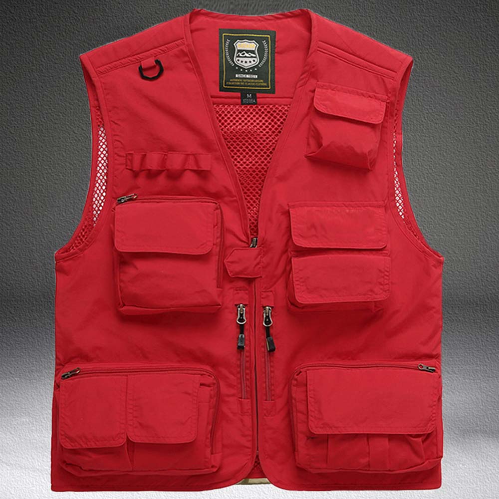 Multi-function Quick-drying Vest with Multiple Pockets