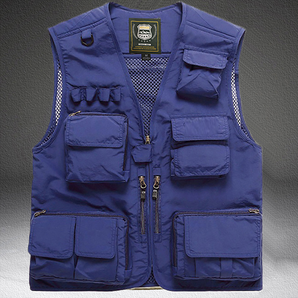 Multi-function Quick-drying Vest with Multiple Pockets