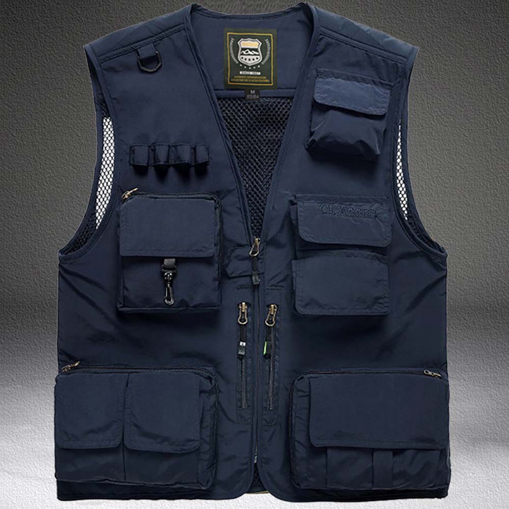Multi-function Quick-drying Vest with Multiple Pockets
