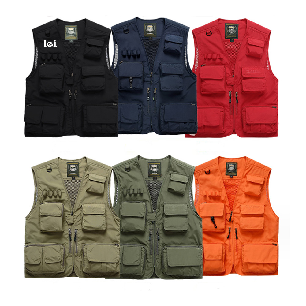 Multi-function Quick-drying Vest with Multiple Pockets
