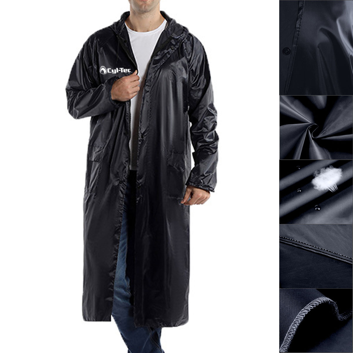 Thickened One-piece Rain Coat