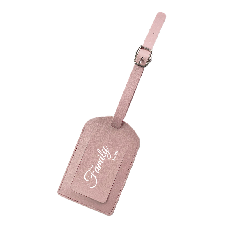 Soft Pu Leather Luggage Tags