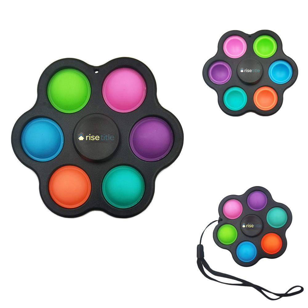 6 Finger Bubble Decompression Spinner