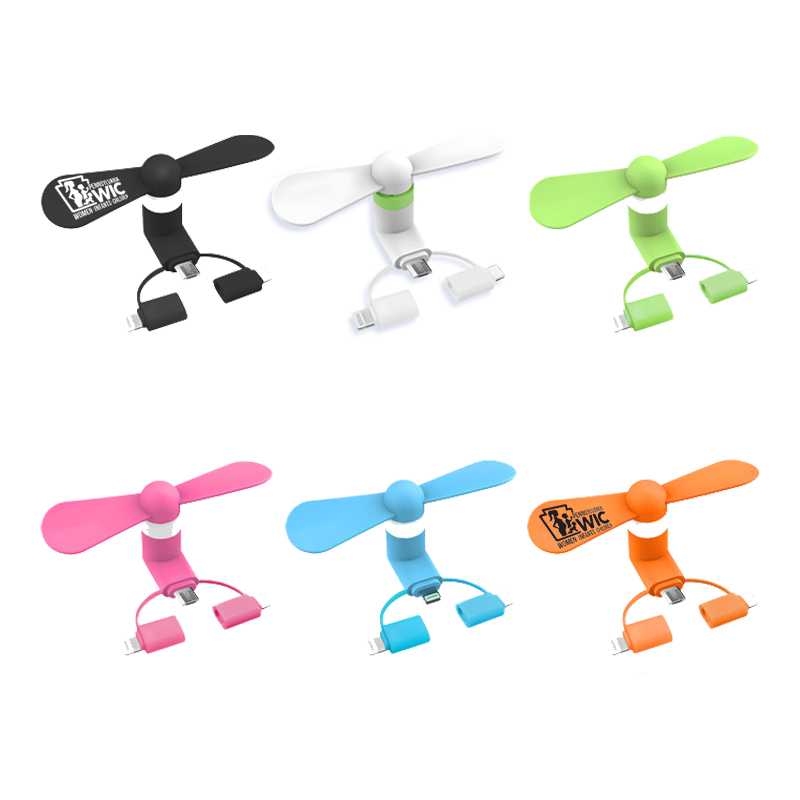 3-in-1 Mini Portable Fan