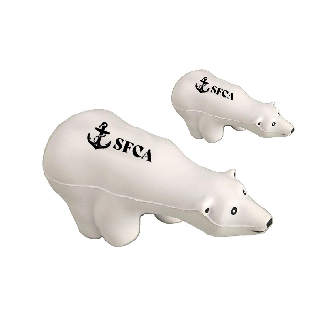 PU Polar Bear Stress Reliever