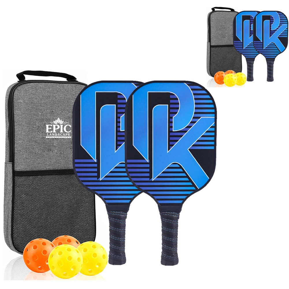 Pickleball Set With 4 Pickleball Balls And 1 Bag