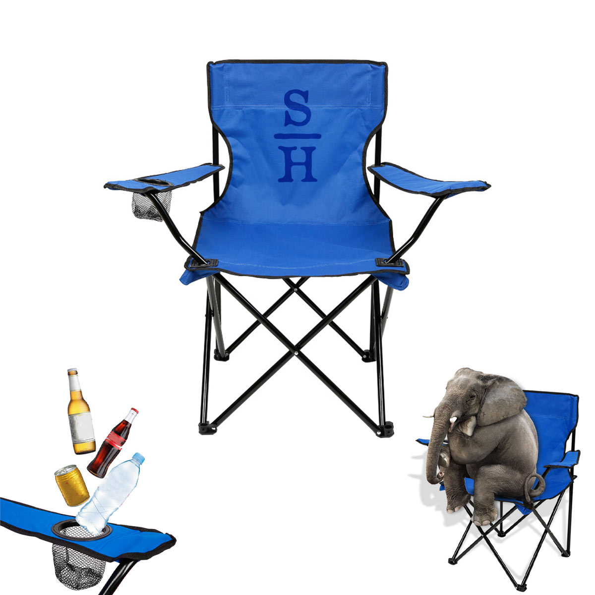 Armrest Camping Folding Chair