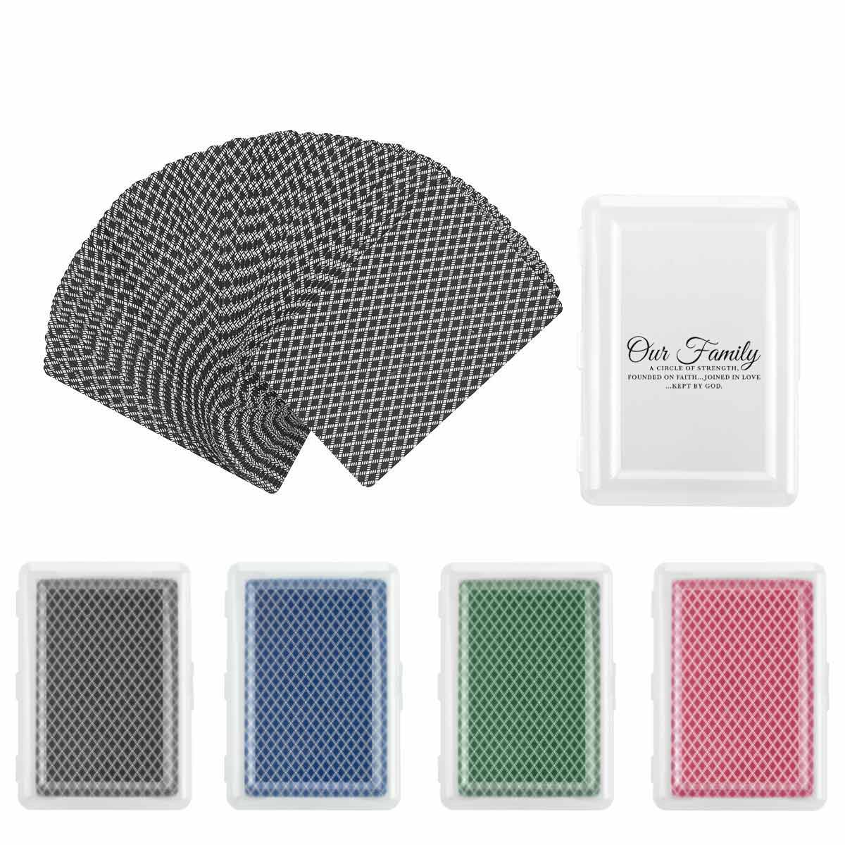 280g Blue Core Paper Poker