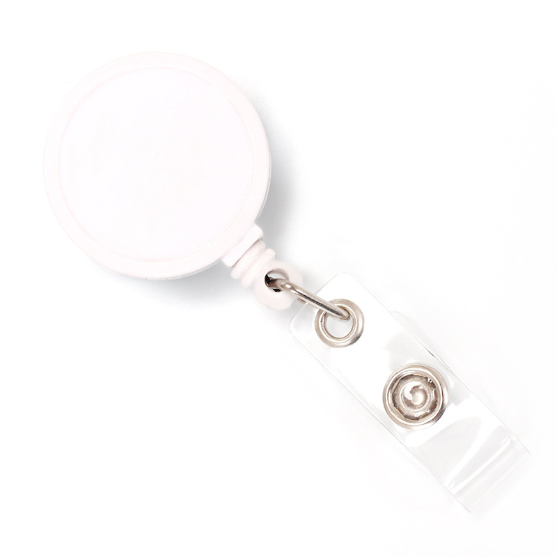 Custom Plastic Easy to Pull Buckle Badge Hanging