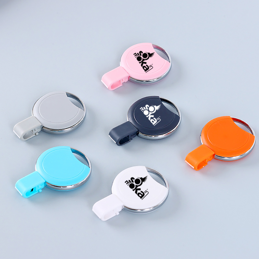 Round Retractable Badge Reel