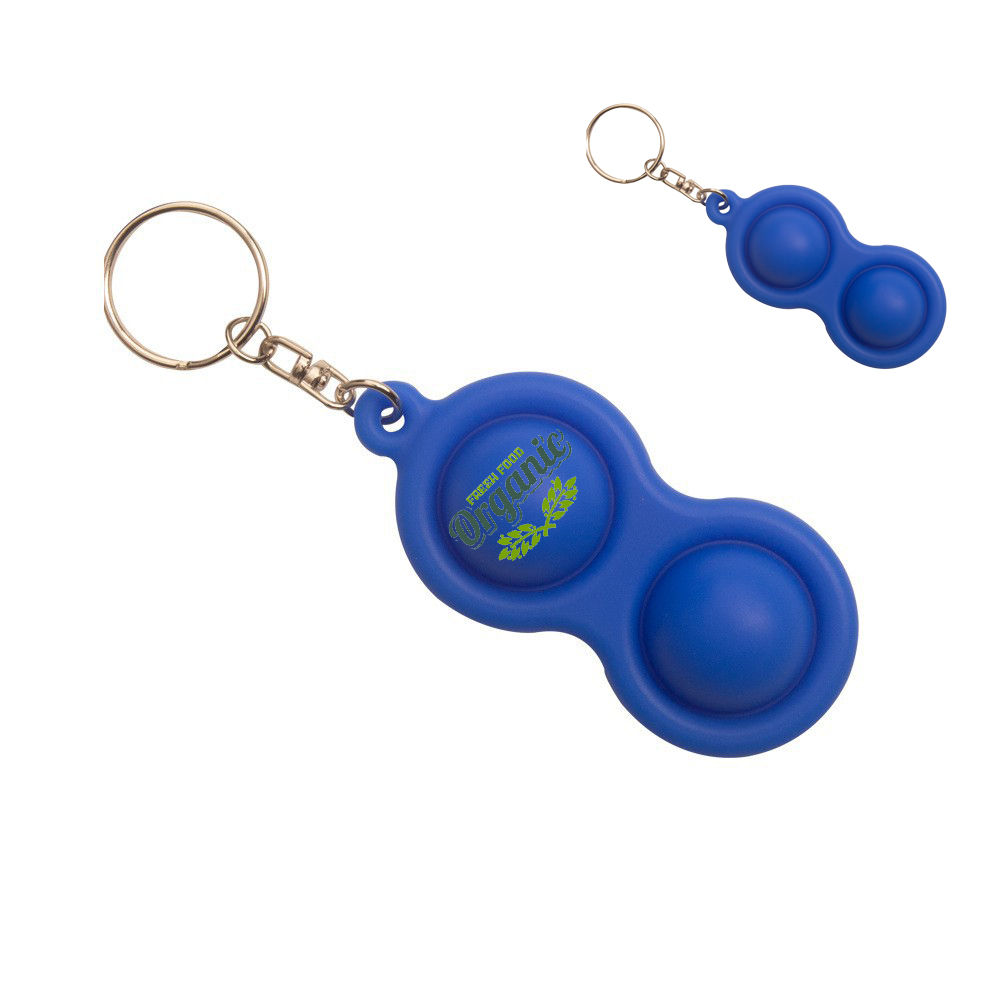 Simple Dimple Fidget Toy With Keychain