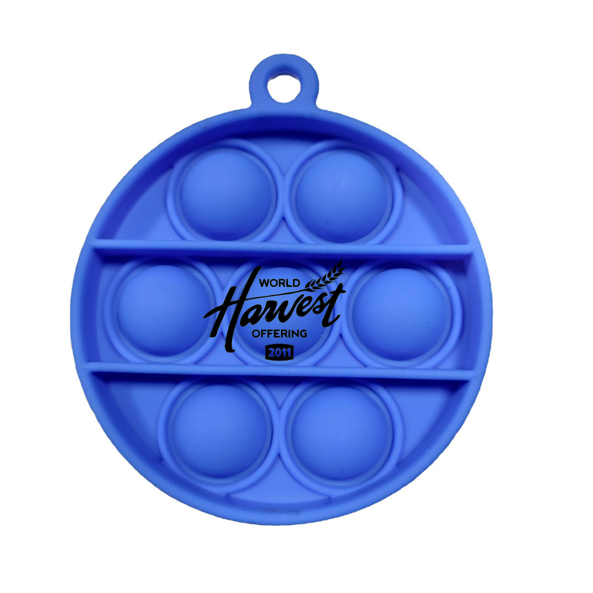 Mini Push pop Bubble Fidget Sensory Toys Keychain