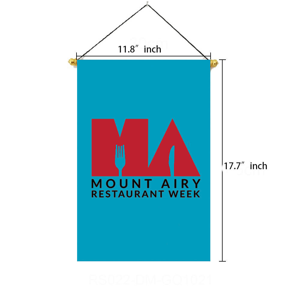 Camping Pentagonal Flag
