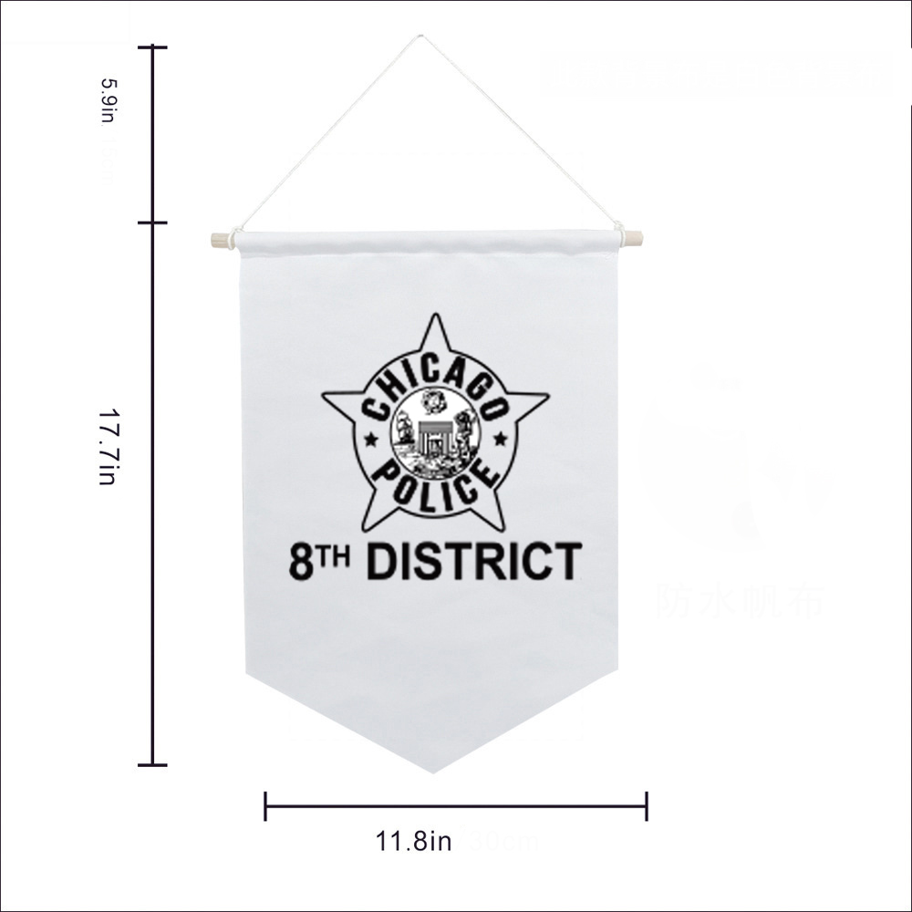 Camping Pentagonal Flag