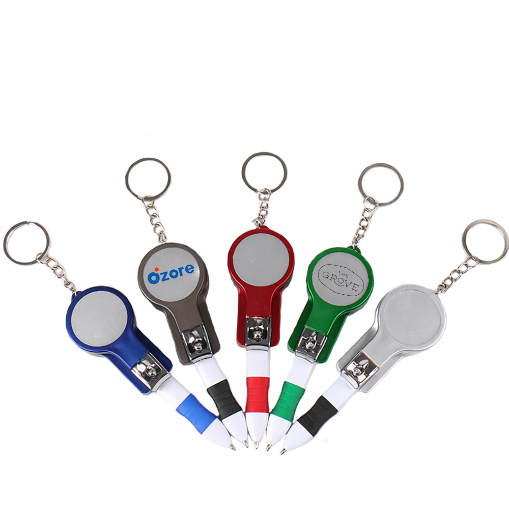 Multi-Function Folding Nail Clipper &amp; Ballpoint Pen
