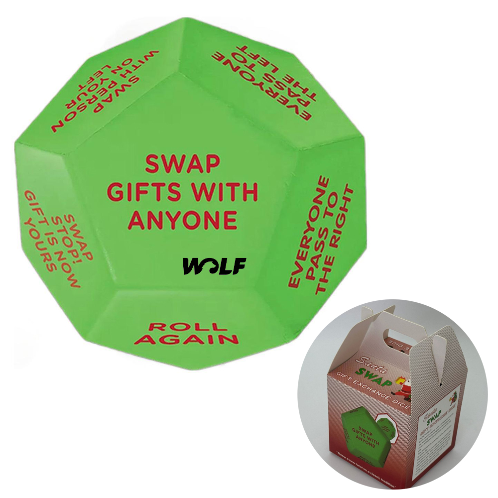 New-Exchange Game 12 Different Sides Party Gift Large Dice