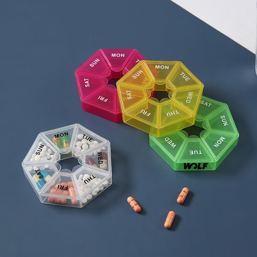 7 Days Pill Storage Box
