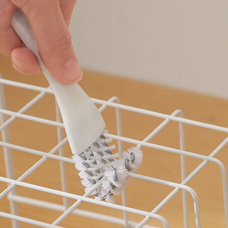 Multifunctional Kitchen Stove Gap Grill Grid Cleaning Brush