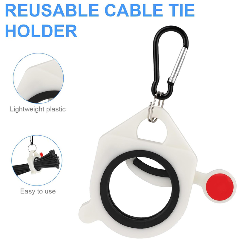Glowing Plastic Cable tie Holder