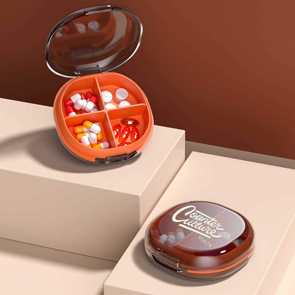 Pill Cutter Medicine Storage Box