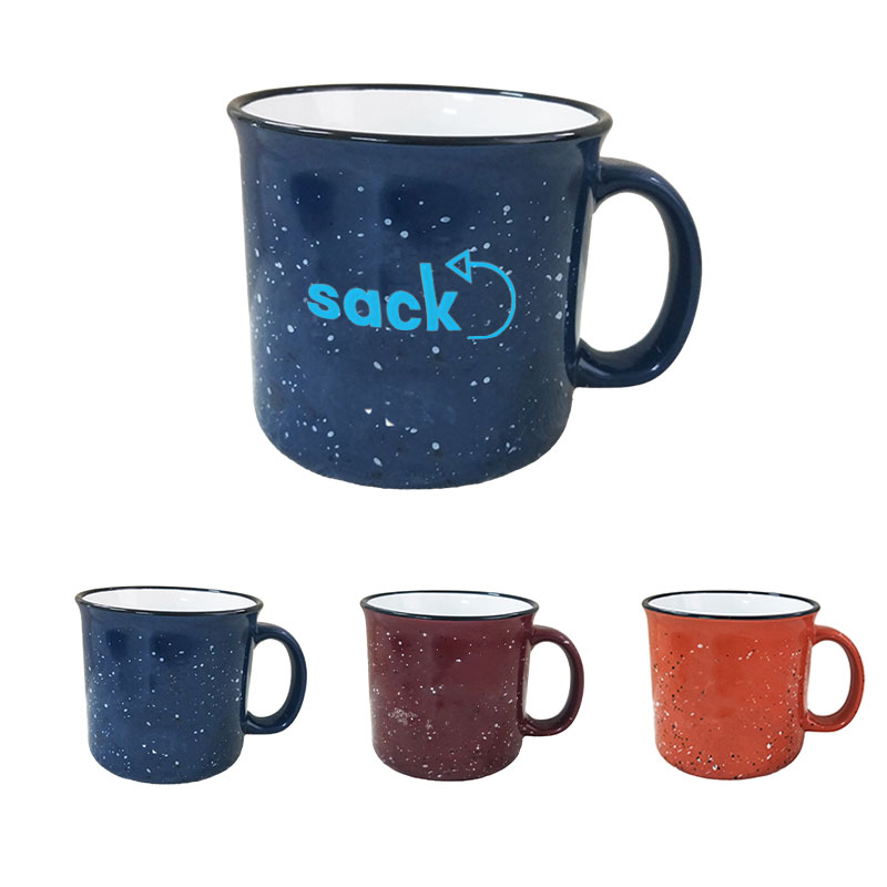 Cozy Sip Enamel Mug
