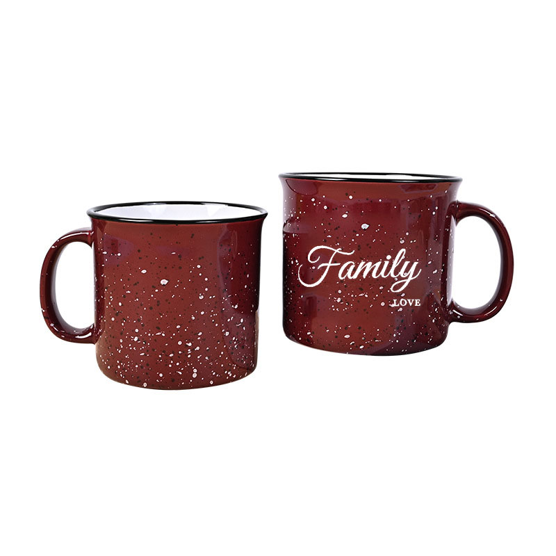 Rustic Charm Enamel Mug