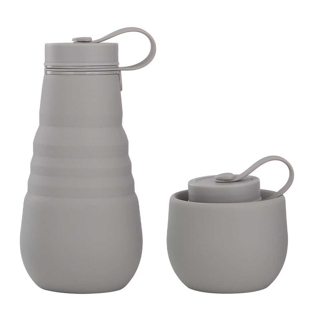 Collapsible Silicone Water Bottle