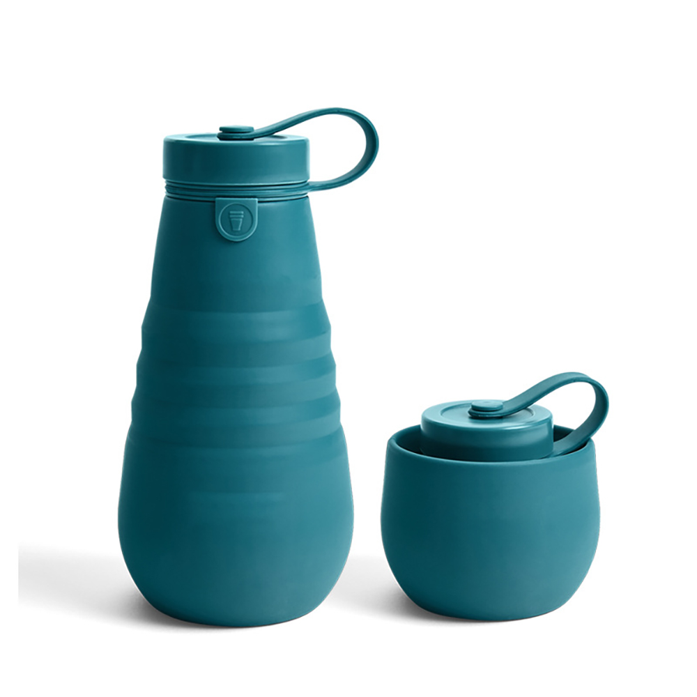 Collapsible Silicone Water Bottle